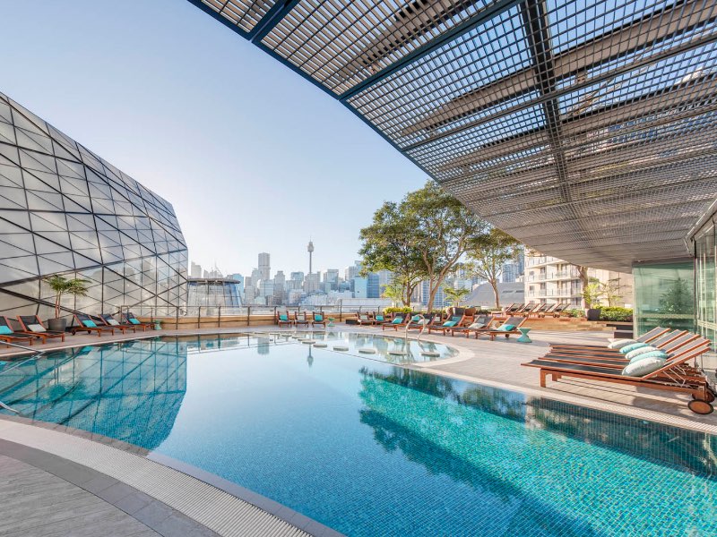 The Star Sydney hotel pool