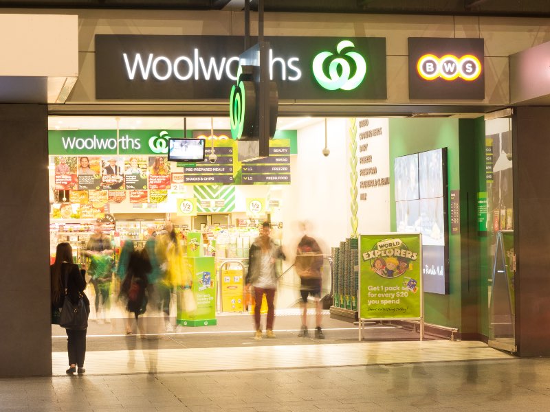 Woolworths supermarket in Adelaide