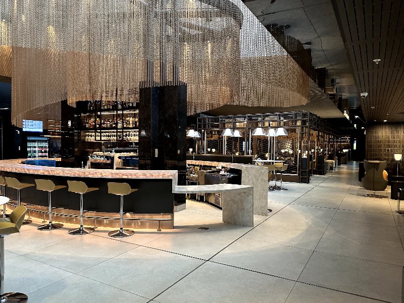 The new LATAM Airlines lounge in Santiago