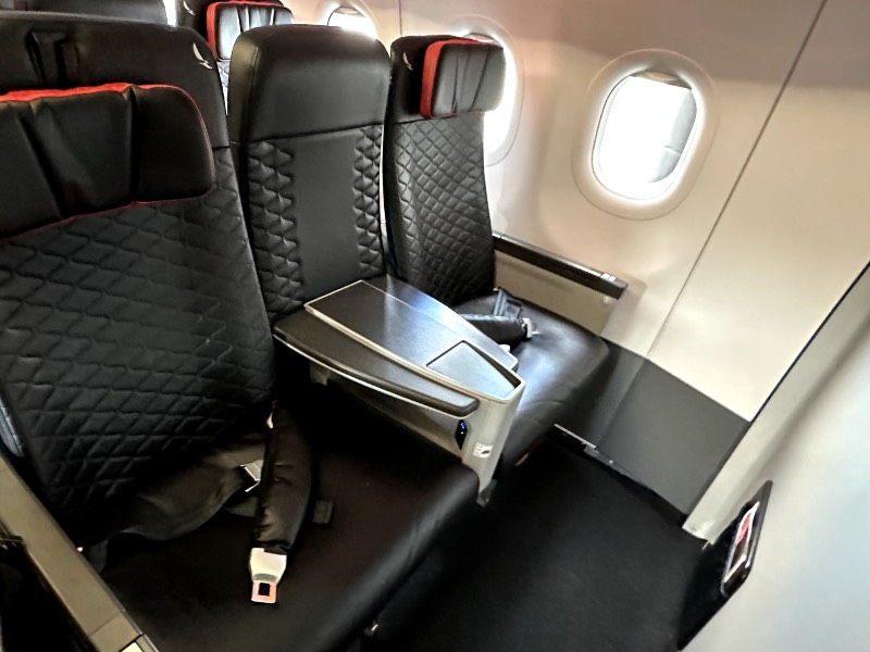 Avianca Premium seats on the A320neo