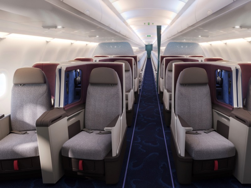 China Airlines A321neo Business Class