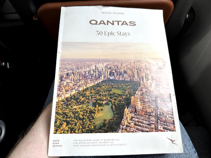 Qantas magazine