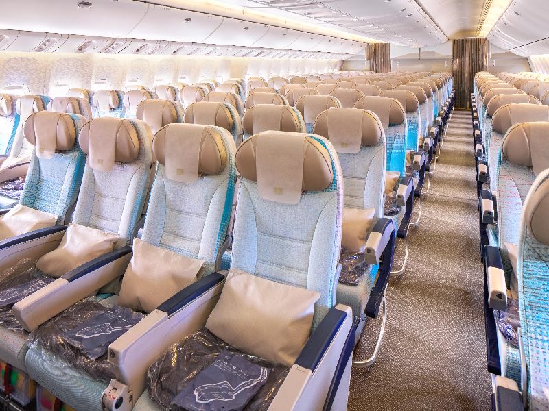 Emirates Boeing 777-200LR Economy Class