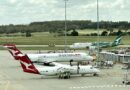 QantasLink Airbus A220, Boeing 717 and Bombardier Dash 8 at Melbourne Airport