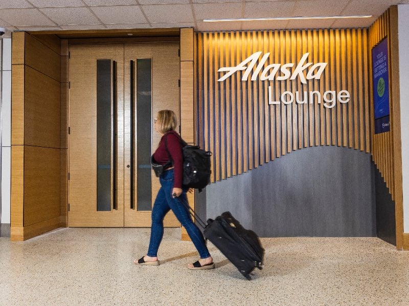 June 14, 2023; SeaTac, WA, USA; Alaska Airlines reopening of D Lounge in Seattle-Tacoma International AirportMandatory Credit: Ingrid Barrentine - Alaska Airlines