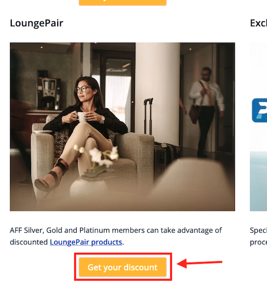Get your discount with LoungePair as an AFF member