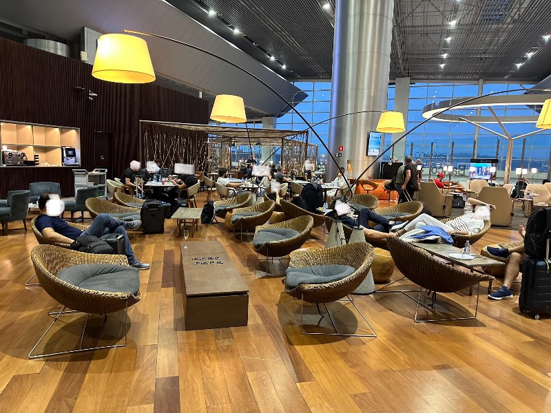 Banco Safra Lounge at Sao Paulo Guarulhos Airport