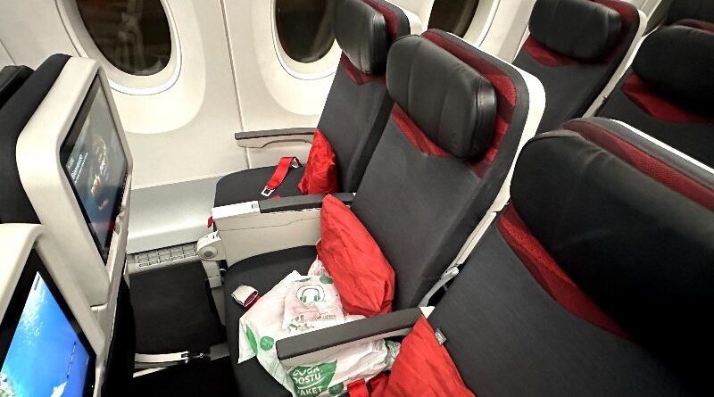 Turkish Airlines Airbus A350 Economy Class seats