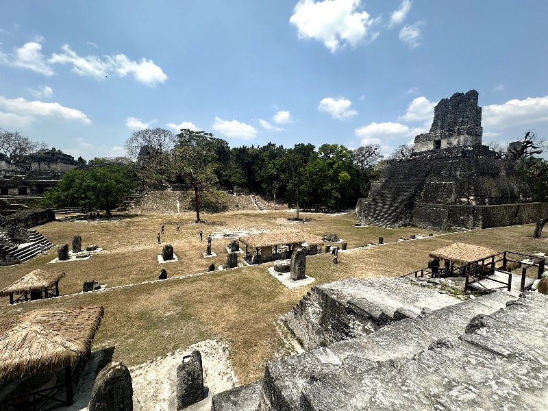Mayan ruins in Tikal National Park
