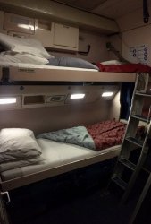 train sydney melbourne xpt overnight compartment down otherwise firm fine bed little but