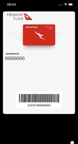 Add Qantas Frequent Flyer Card To Apple Google Wallet Australian Frequent Flyer
