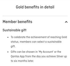 QFF gold benefit