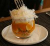 Pavlova in a glass with passionfruit meringue, yoghurt gelato & tropical fruit.jpg