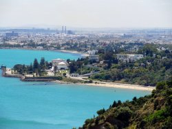Tunis Sidi Bou Said view Presidential Palace.jpg