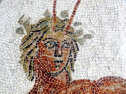 Tunis Bardo mosaic antennae man detail.jpg