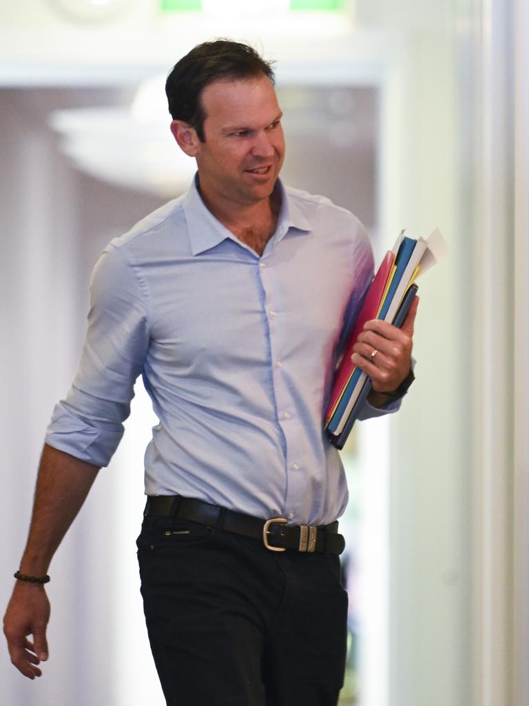 Committee chairman Senator Matt Canavan. Picture: Martin Ollman