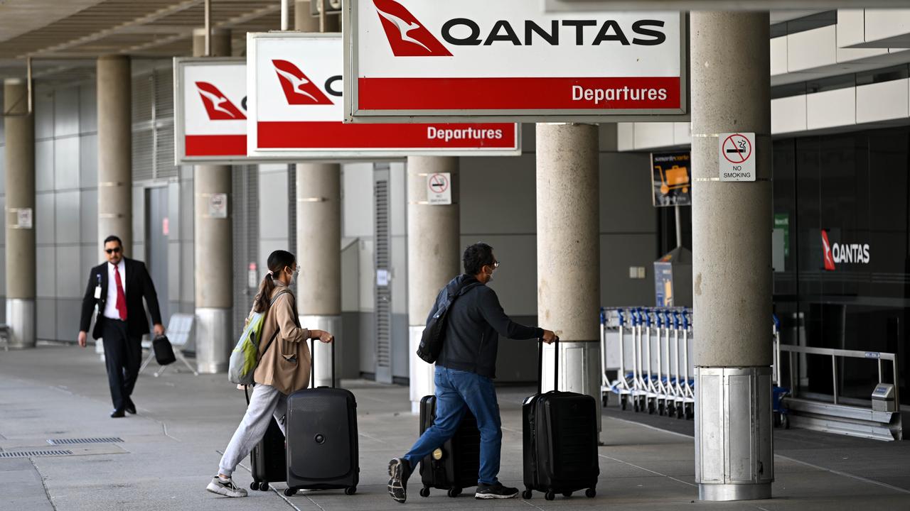 Qantas customers have been warned fares will rise from next Friday on domestic and international flights. Picture: NCA NewsWire/Dan Peled