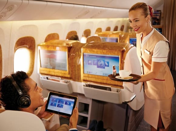 Emirates Boeing 777 Business Class