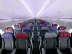 Virgin Australia 737 economy class