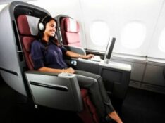 Qantas A380 Business class