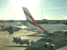 Emirates A380s in AKL