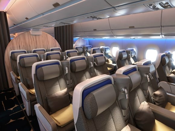 China Airlines Premium Economy on the A350