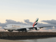 Emirates A380 Sydney Airport