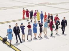 Crew of SkyTeam member airlines