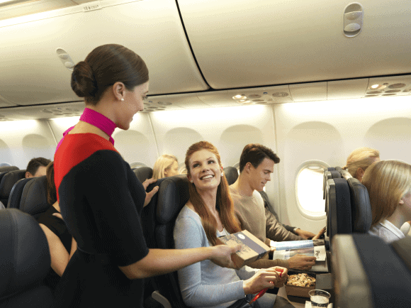Qantas Suspends In-Flight Meals