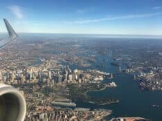 Sydney takeoff