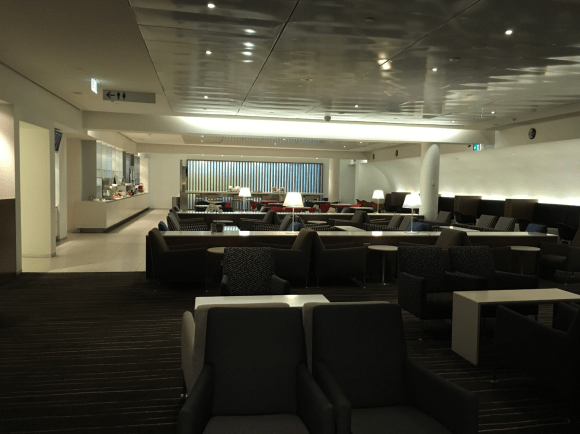 Qantas international Business Lounge in Melbourne