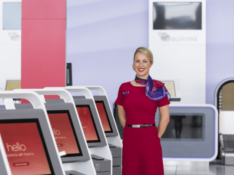 Virgin Australia checkin staff Perth
