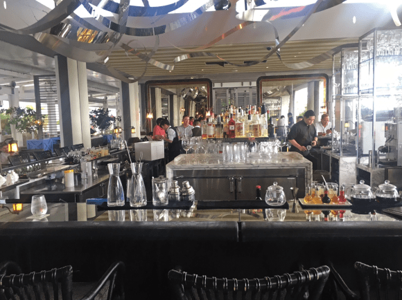 Rooftop bar at Marina Bay Sands