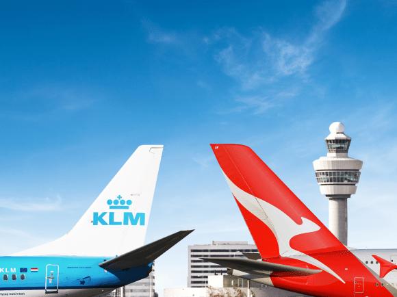 Qantas Strikes KLM Codeshare Agreement