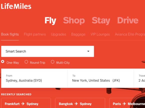 LifeMiles has a flash new website, but the same booking problems persist