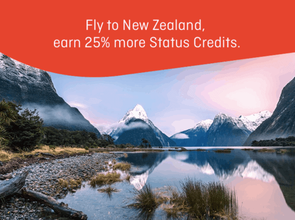 An example of a current Qantas bonus status credit offer received by email