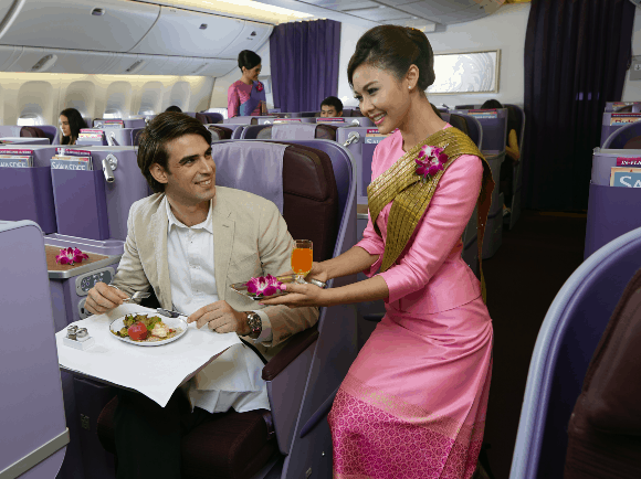 Thai Airways business class