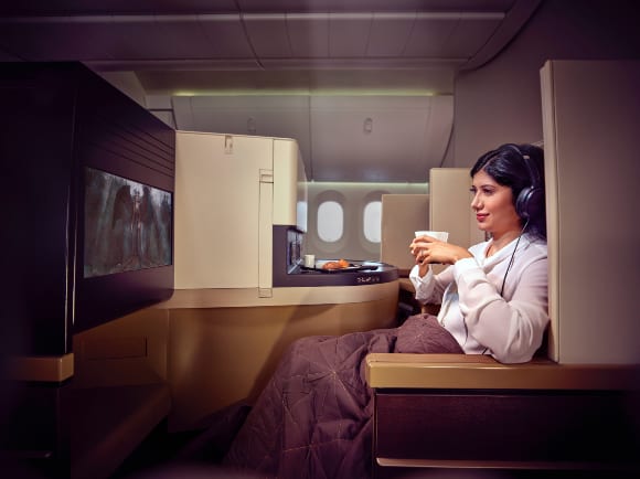 Manila to Europe in Business Class from $2,525 return