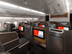 Qantas A380 business class