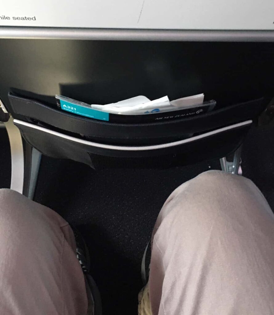 Legroom in Space+ on Air New Zealand's A321neo