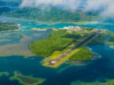 Pohnpei Airport, one of the United Island Hopper stops