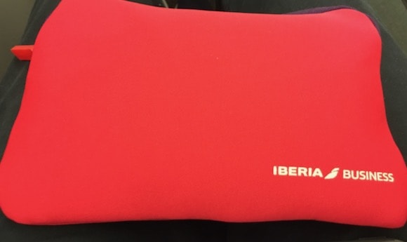 Iberia Business class amenity kit