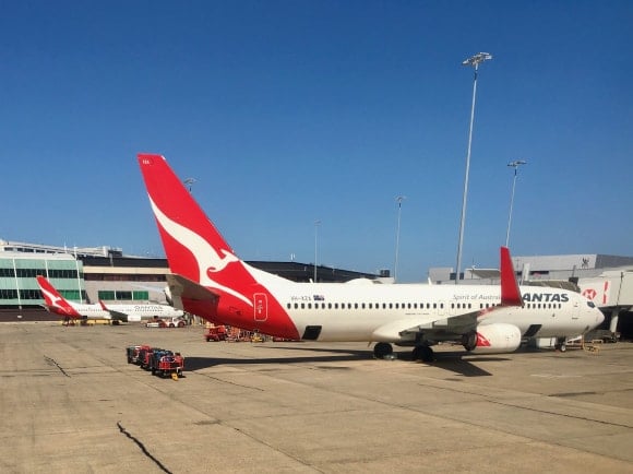 Qantas 737s Melbourne