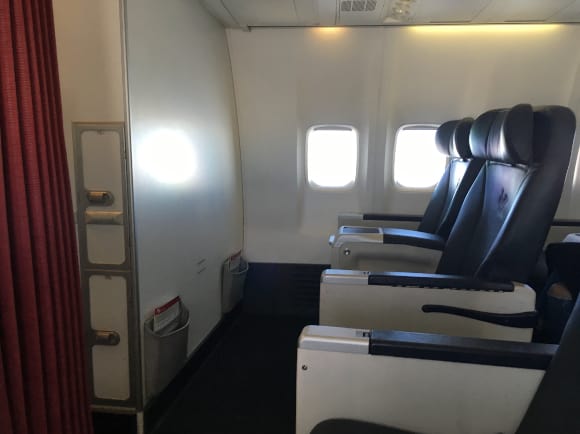 Virgin will keep the same Business class seats currently found on the Boeing 737s