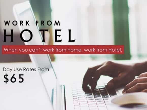 Rydges has started offering "Work from Hotel" packages for those struggling to work productively from home