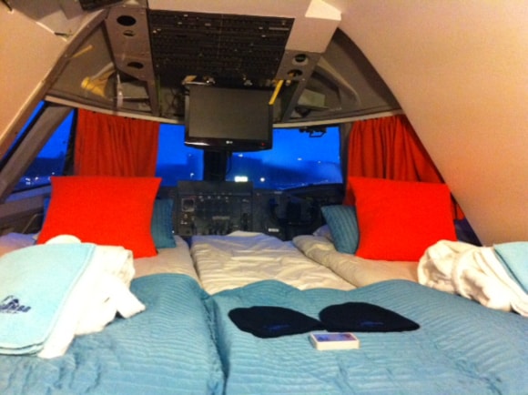 Cockpit suite at Jumbo Stay Hotel