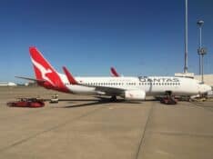 Qantas 737 Brisbane