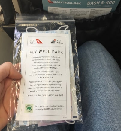 Qantas Fly Well pack