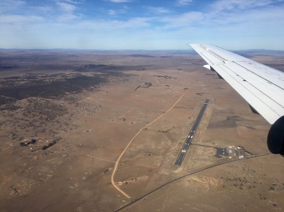 Approaching Cooma Airport