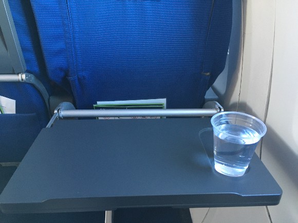 Complimentary water on Alliance Airlines
